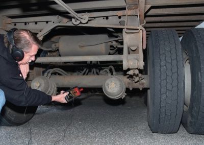 an image of Hattiesburg commercial truck suspension repair.